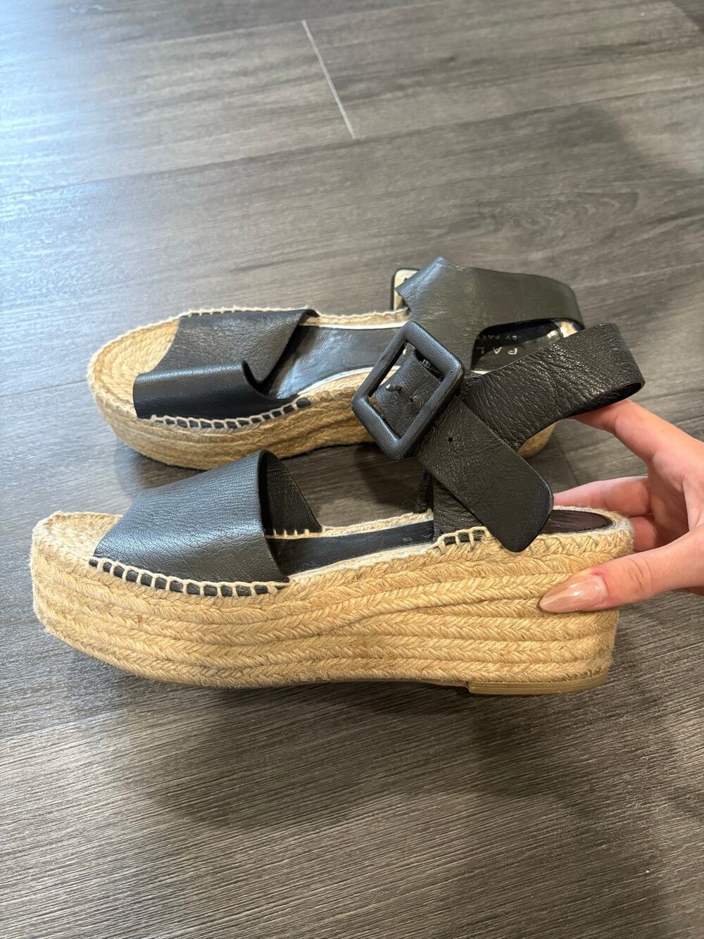 Palomitas Espadrilles Platform Sandals Size 40 (10)
